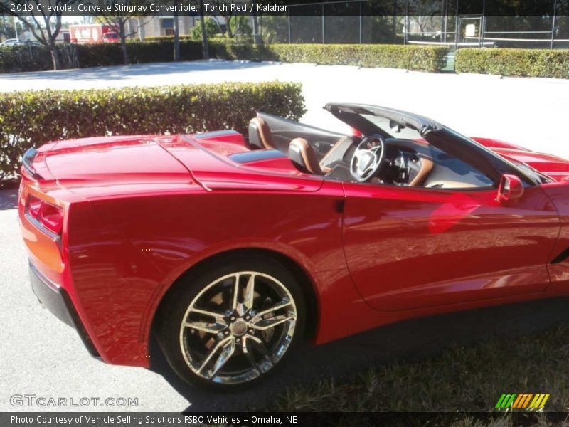 Torch Red / Kalahari 2019 Chevrolet Corvette Stingray Convertible