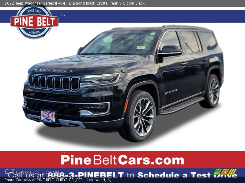 Diamond Black Crystal Pearl / Global Black 2022 Jeep Wagoneer Series II 4x4