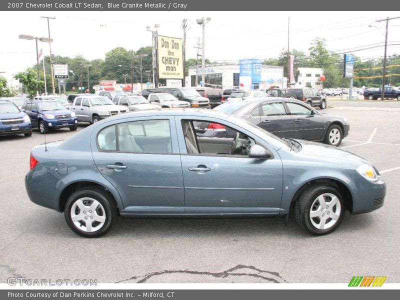 Blue Granite Metallic / Gray 2007 Chevrolet Cobalt LT Sedan