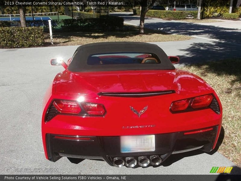 Torch Red / Kalahari 2019 Chevrolet Corvette Stingray Convertible