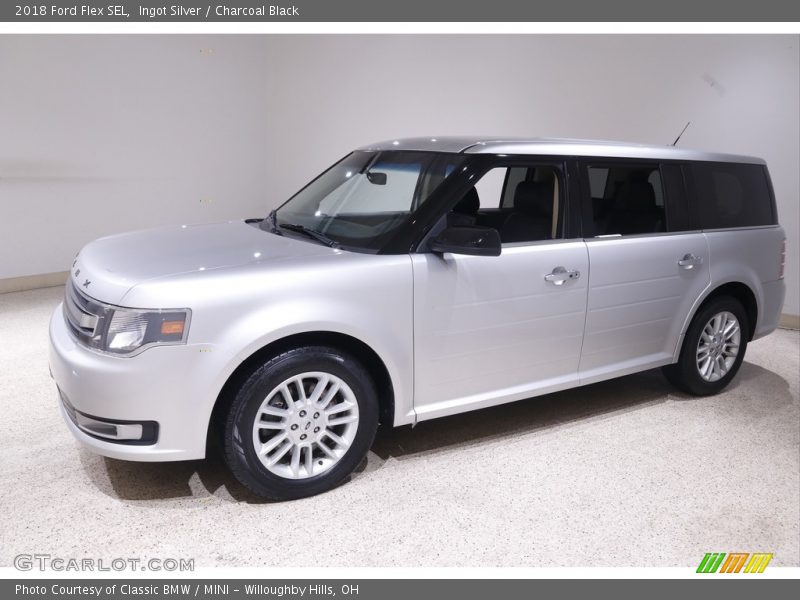 Ingot Silver / Charcoal Black 2018 Ford Flex SEL