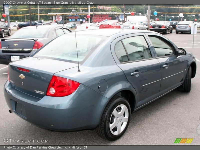 Blue Granite Metallic / Gray 2007 Chevrolet Cobalt LT Sedan