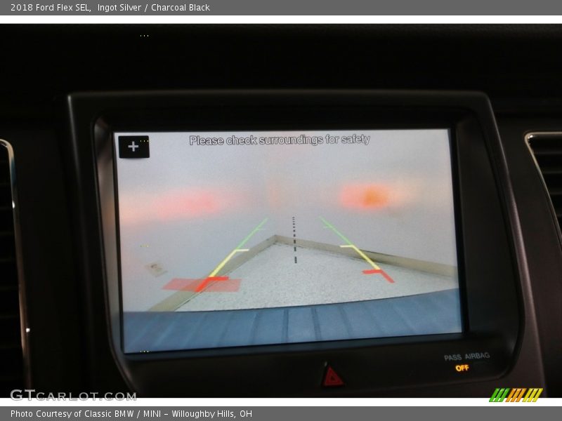Ingot Silver / Charcoal Black 2018 Ford Flex SEL