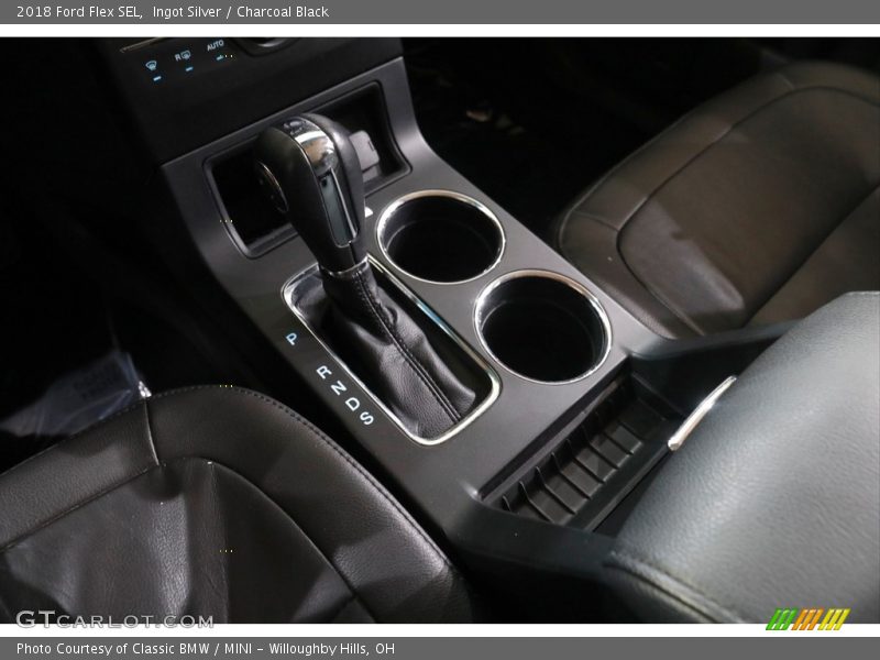 Ingot Silver / Charcoal Black 2018 Ford Flex SEL