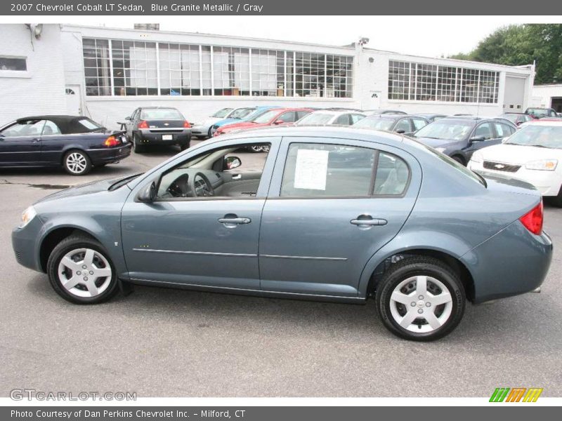 Blue Granite Metallic / Gray 2007 Chevrolet Cobalt LT Sedan
