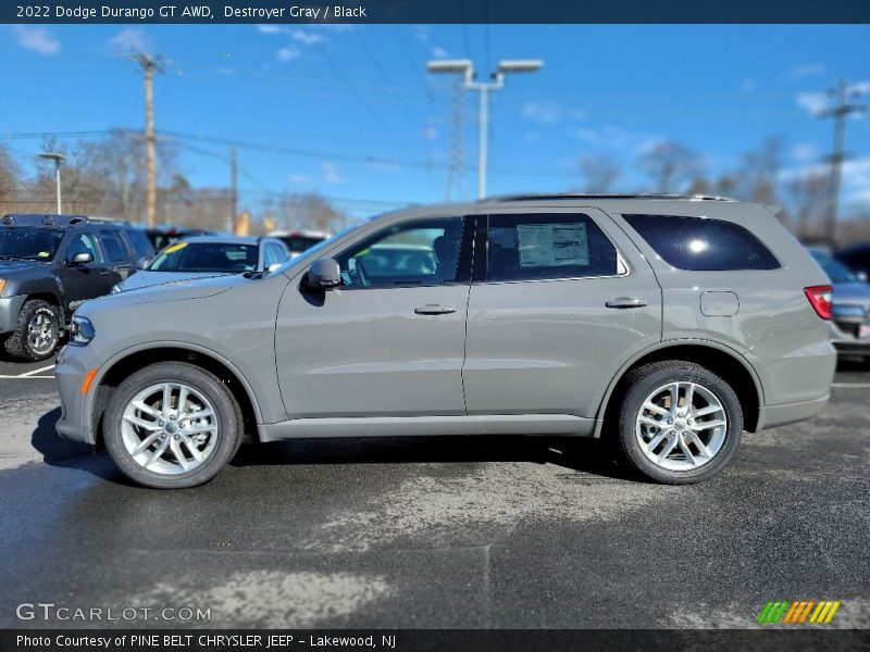  2022 Durango GT AWD Destroyer Gray