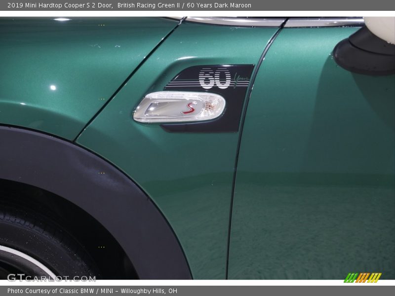 British Racing Green II / 60 Years Dark Maroon 2019 Mini Hardtop Cooper S 2 Door
