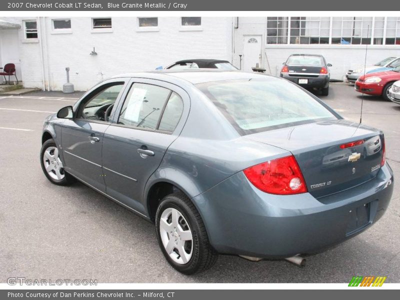 Blue Granite Metallic / Gray 2007 Chevrolet Cobalt LT Sedan