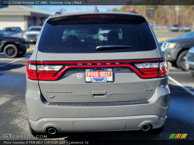 Destroyer Gray / Black 2022 Dodge Durango GT AWD