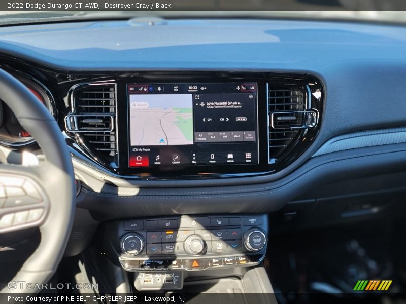 Destroyer Gray / Black 2022 Dodge Durango GT AWD