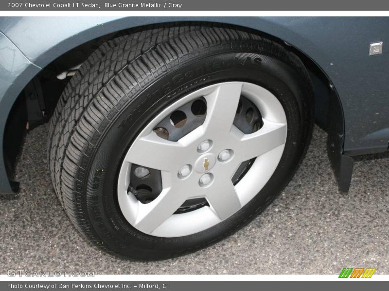 Blue Granite Metallic / Gray 2007 Chevrolet Cobalt LT Sedan