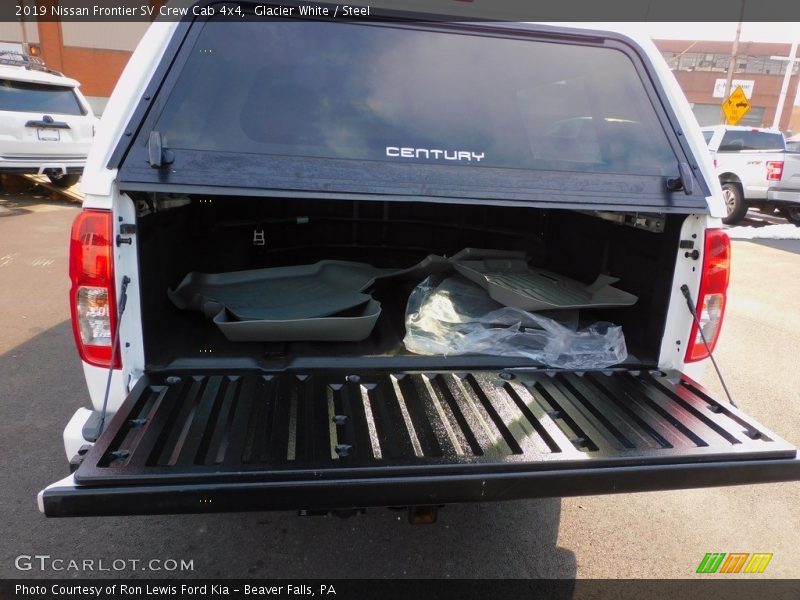 Glacier White / Steel 2019 Nissan Frontier SV Crew Cab 4x4