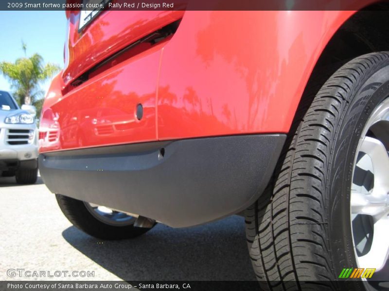 Rally Red / Design Red 2009 Smart fortwo passion coupe