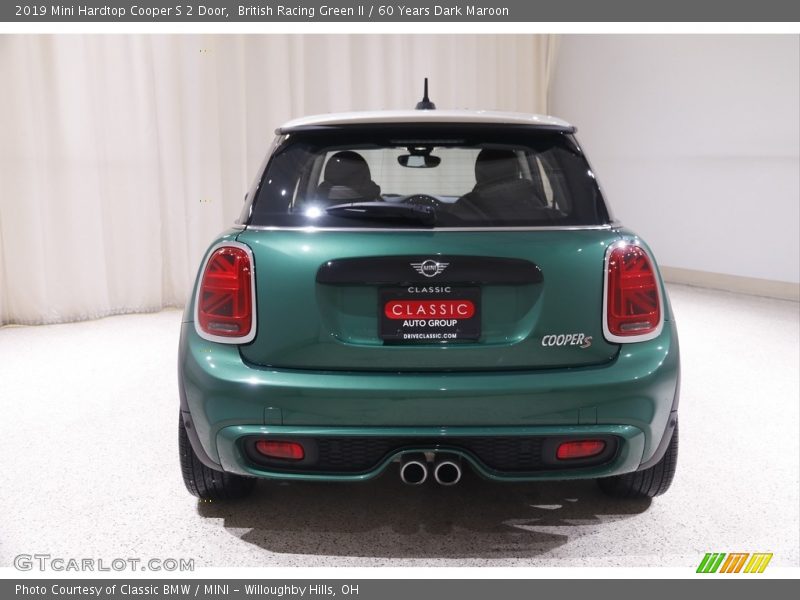 British Racing Green II / 60 Years Dark Maroon 2019 Mini Hardtop Cooper S 2 Door