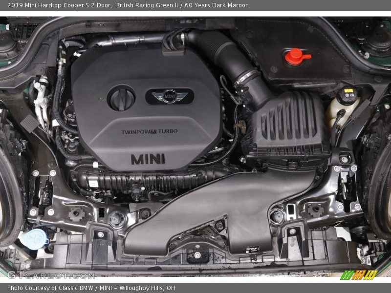  2019 Hardtop Cooper S 2 Door Engine - 2.0 Liter TwinPower Turbocharged DOHC 16-Valve VVT 4 Cylinder