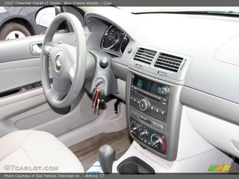 Blue Granite Metallic / Gray 2007 Chevrolet Cobalt LT Sedan