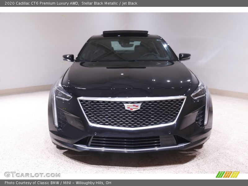 Stellar Black Metallic / Jet Black 2020 Cadillac CT6 Premium Luxury AWD