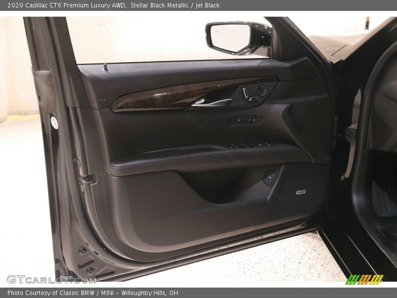 Stellar Black Metallic / Jet Black 2020 Cadillac CT6 Premium Luxury AWD