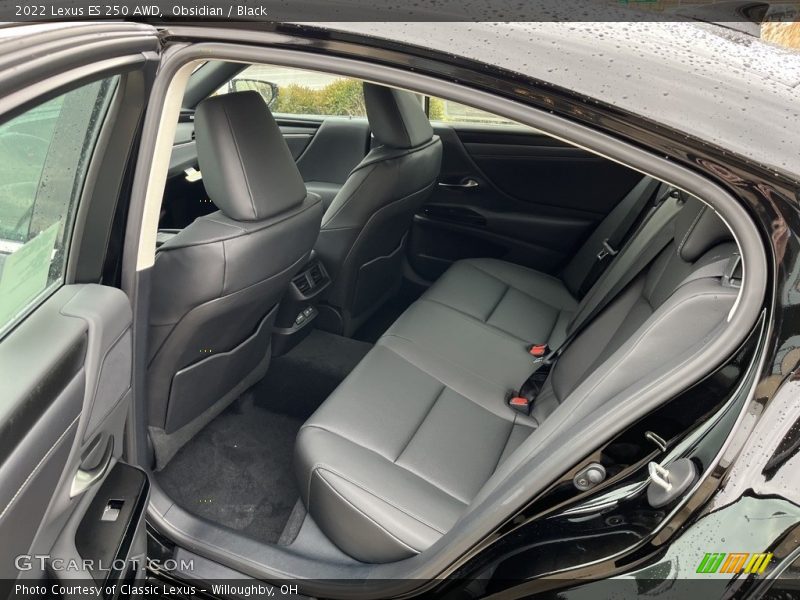 Rear Seat of 2022 ES 250 AWD