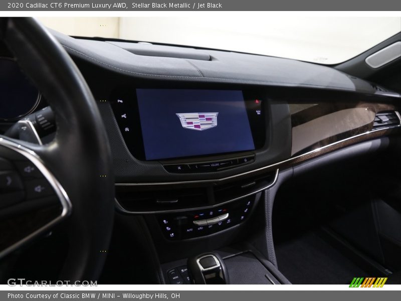 Stellar Black Metallic / Jet Black 2020 Cadillac CT6 Premium Luxury AWD