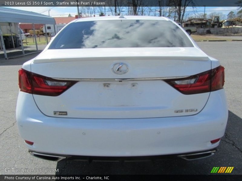 Starfire White Pearl / Flaxen 2013 Lexus GS 350 F Sport