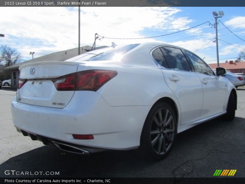 Starfire White Pearl / Flaxen 2013 Lexus GS 350 F Sport