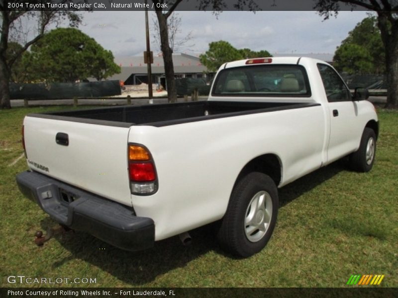 Natural White / Oak 2004 Toyota Tundra Regular Cab