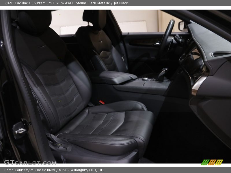 Stellar Black Metallic / Jet Black 2020 Cadillac CT6 Premium Luxury AWD