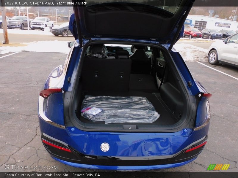 Yacht Blue / Black 2022 Kia EV6 GT-Line AWD