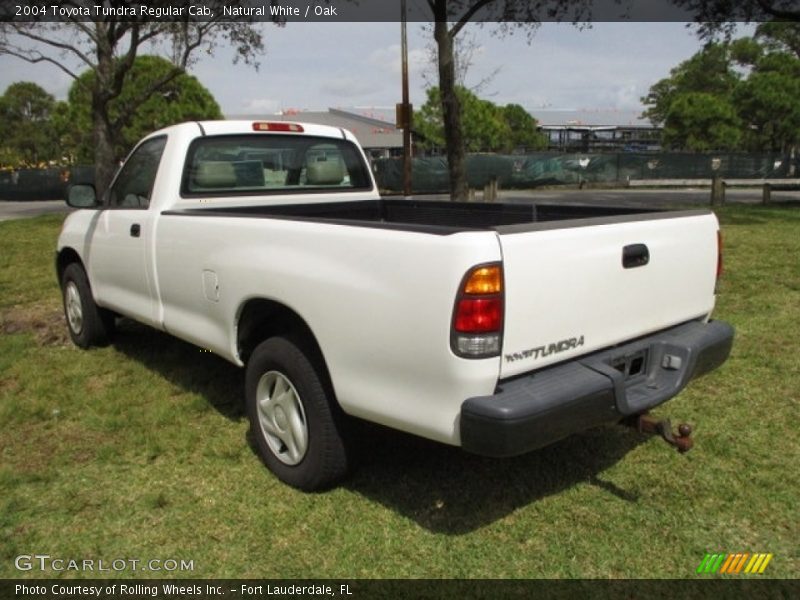 Natural White / Oak 2004 Toyota Tundra Regular Cab