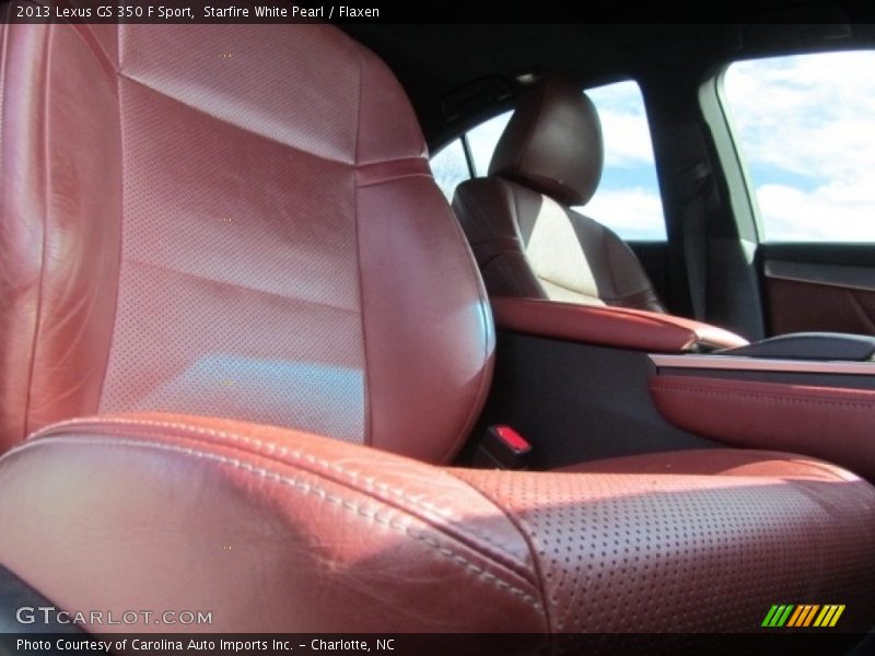 Starfire White Pearl / Flaxen 2013 Lexus GS 350 F Sport