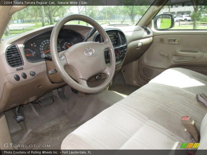  2004 Tundra Regular Cab Oak Interior