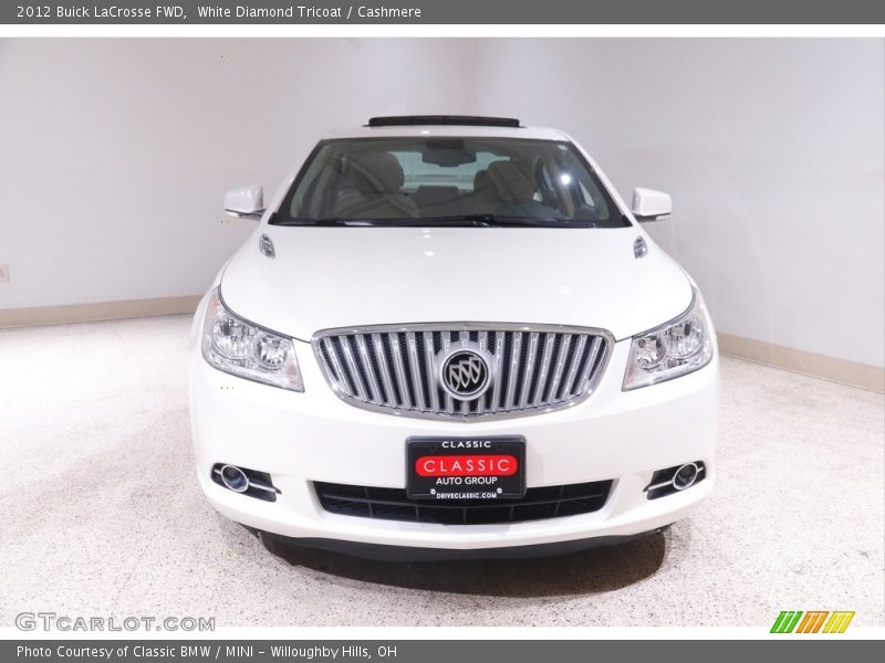 White Diamond Tricoat / Cashmere 2012 Buick LaCrosse FWD