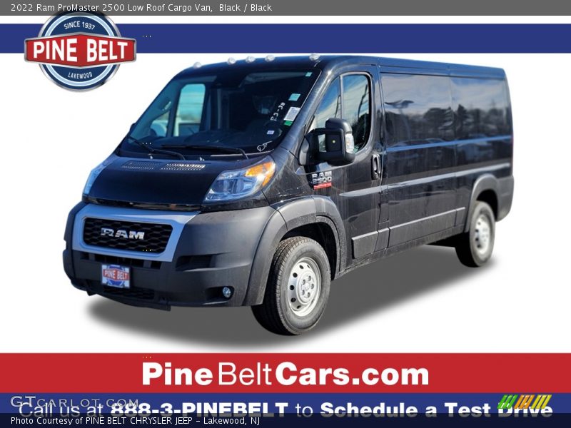 Black / Black 2022 Ram ProMaster 2500 Low Roof Cargo Van