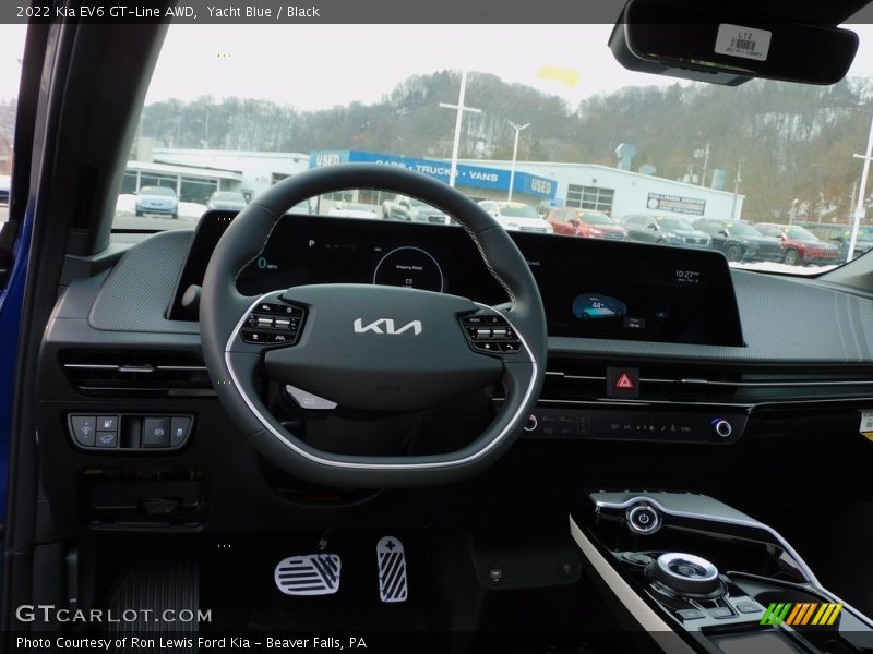 Dashboard of 2022 EV6 GT-Line AWD