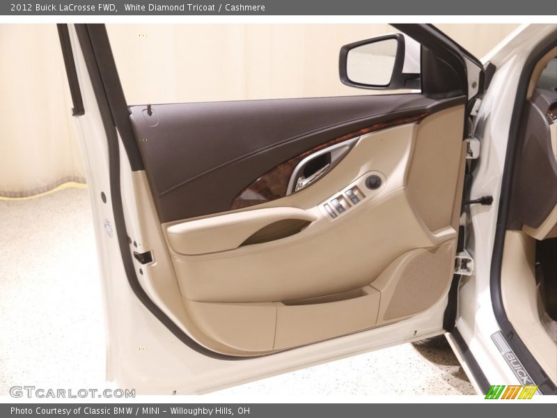 White Diamond Tricoat / Cashmere 2012 Buick LaCrosse FWD