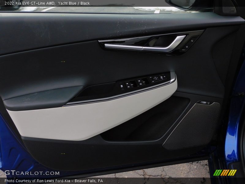 Yacht Blue / Black 2022 Kia EV6 GT-Line AWD