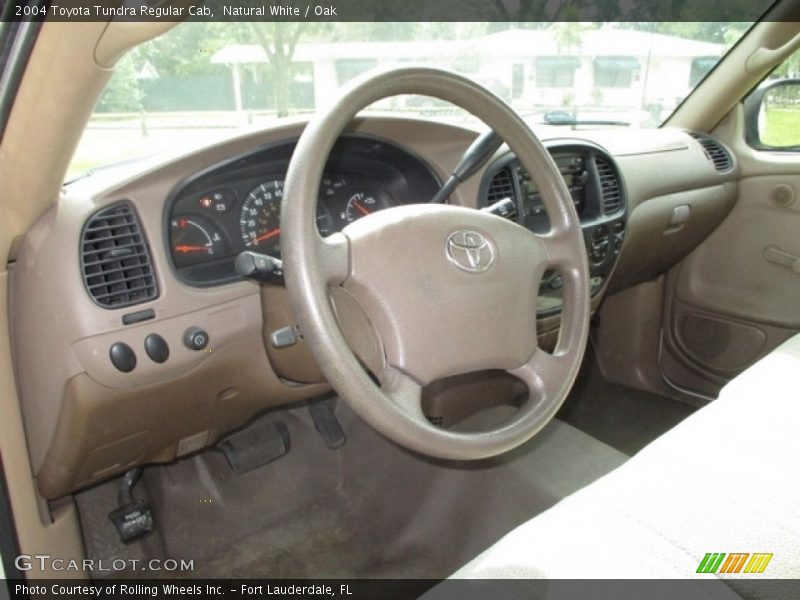 Dashboard of 2004 Tundra Regular Cab