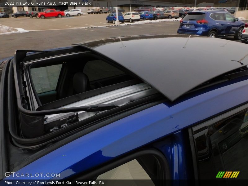 Yacht Blue / Black 2022 Kia EV6 GT-Line AWD