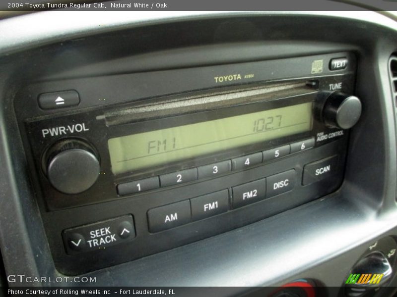 Audio System of 2004 Tundra Regular Cab