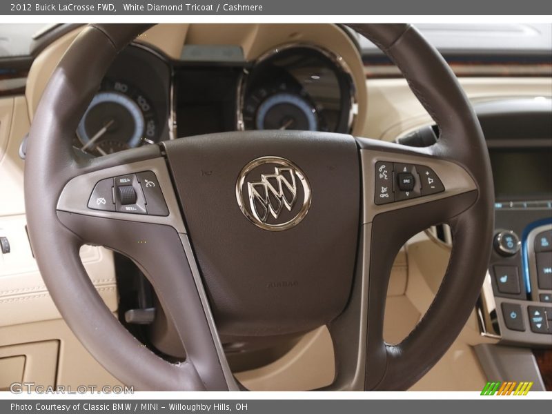White Diamond Tricoat / Cashmere 2012 Buick LaCrosse FWD