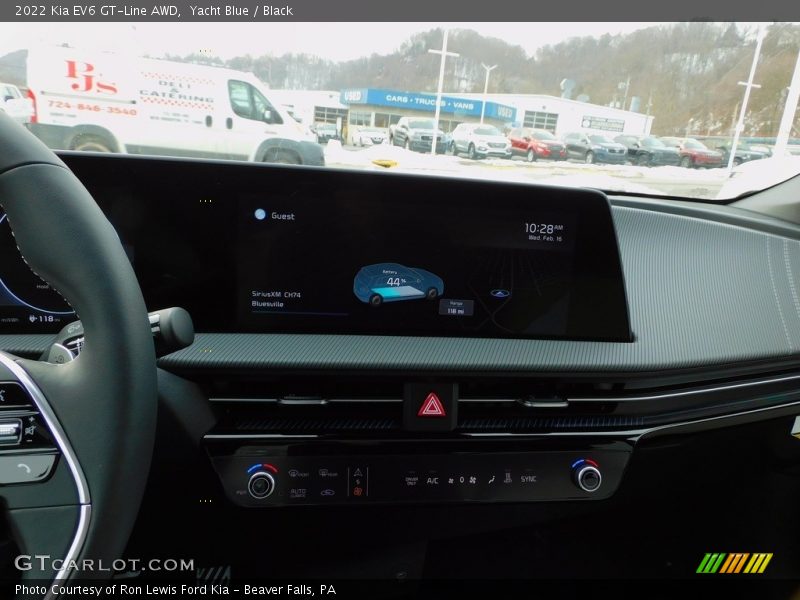 Yacht Blue / Black 2022 Kia EV6 GT-Line AWD