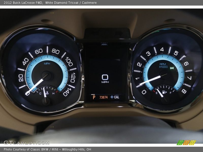 White Diamond Tricoat / Cashmere 2012 Buick LaCrosse FWD