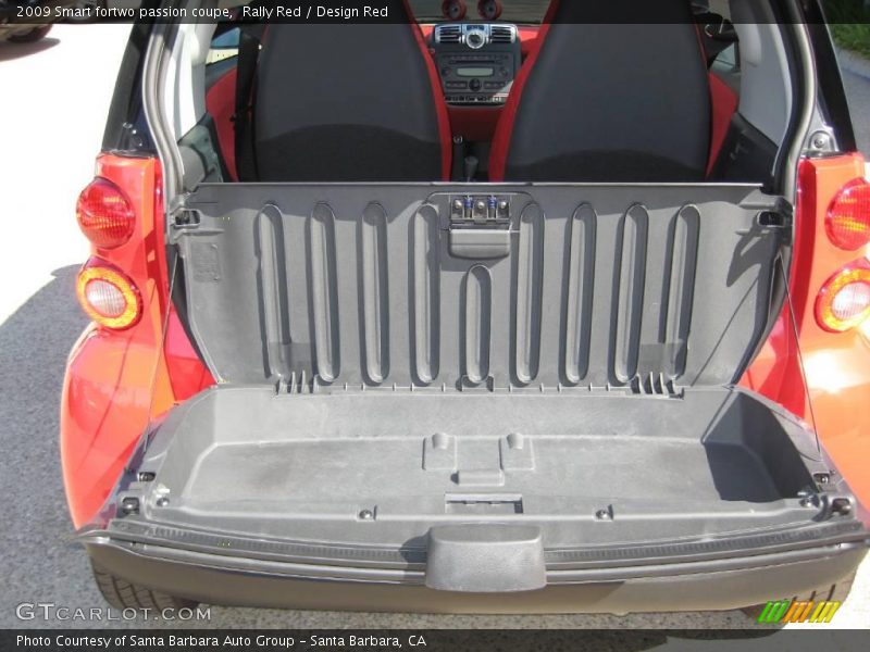 Rally Red / Design Red 2009 Smart fortwo passion coupe
