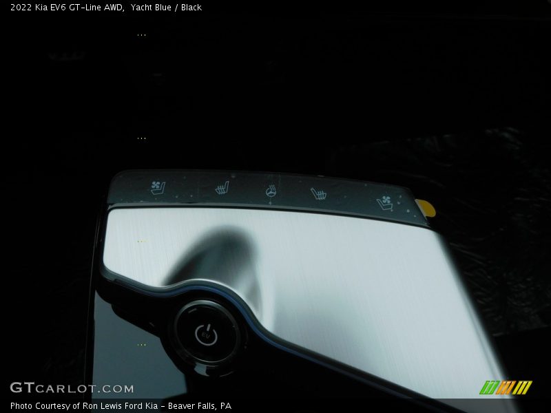 Yacht Blue / Black 2022 Kia EV6 GT-Line AWD