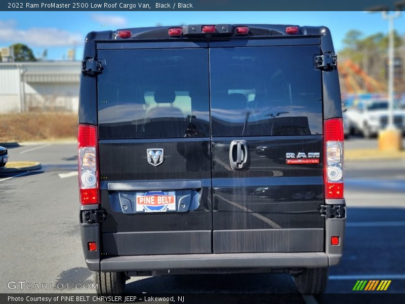 Black / Black 2022 Ram ProMaster 2500 Low Roof Cargo Van