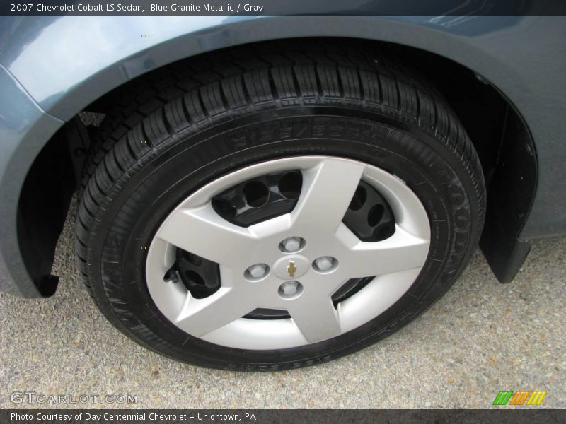 Blue Granite Metallic / Gray 2007 Chevrolet Cobalt LS Sedan