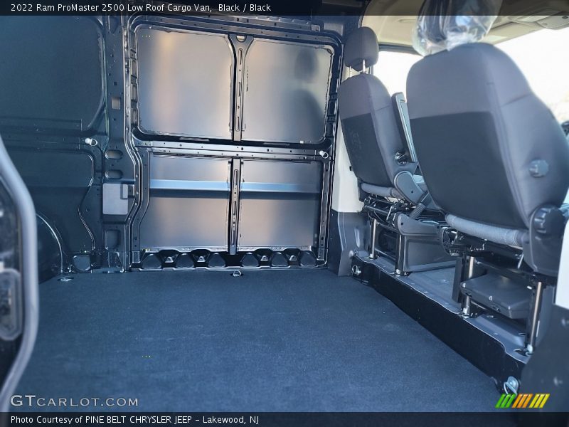 Rear Seat of 2022 ProMaster 2500 Low Roof Cargo Van