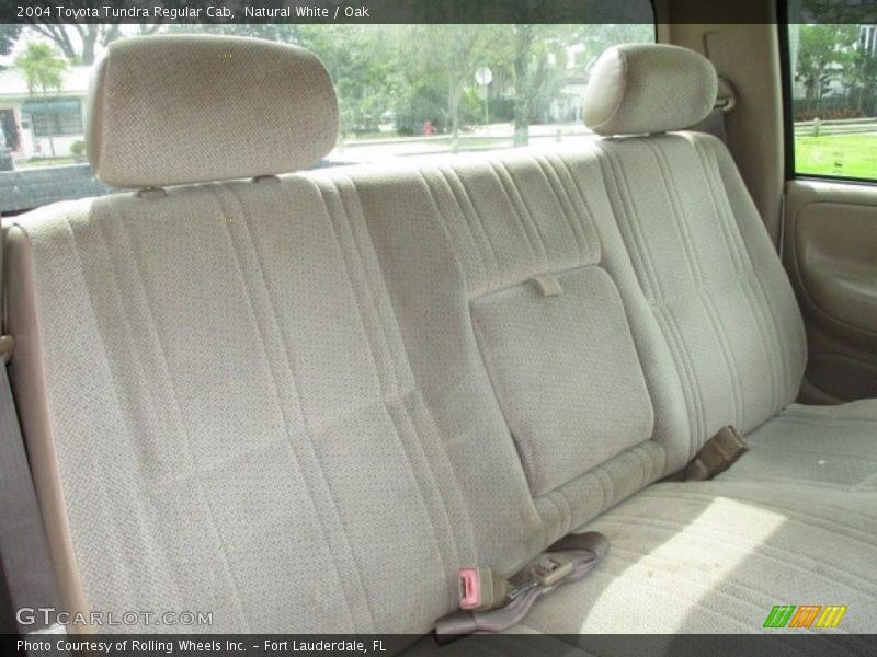 Front Seat of 2004 Tundra Regular Cab