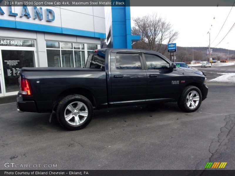 Maximum Steel Metallic / Black 2014 Ram 1500 Sport Crew Cab 4x4